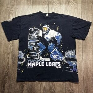 1994 Toronto Maple Leafs Crazy Rare Wrap Around Made in U.S.A Vintage Tee Nhl